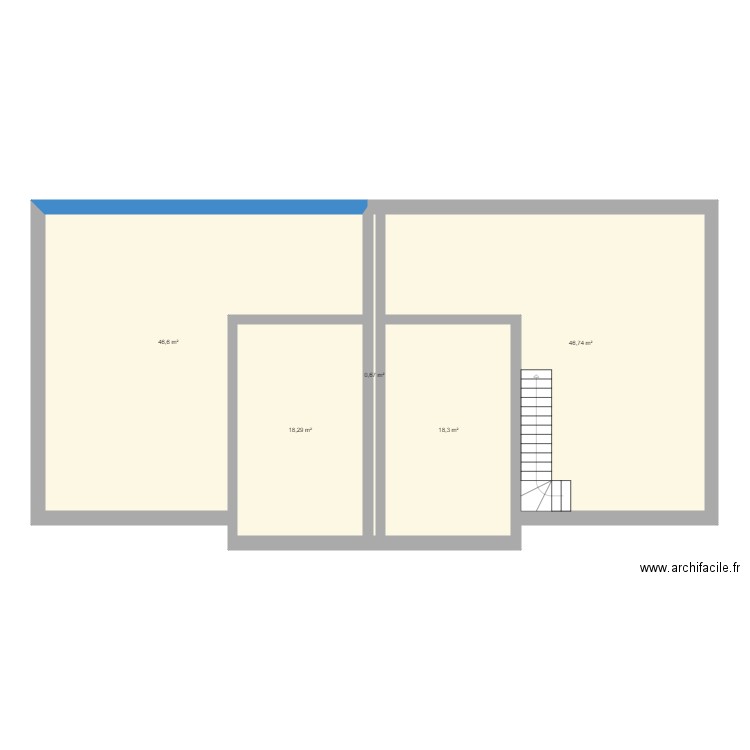 CHEMIN DE CORDERIE. Plan de 5 pièces et 131 m2