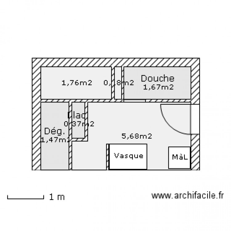  Extension RDC 2. Plan de 0 pièce et 0 m2