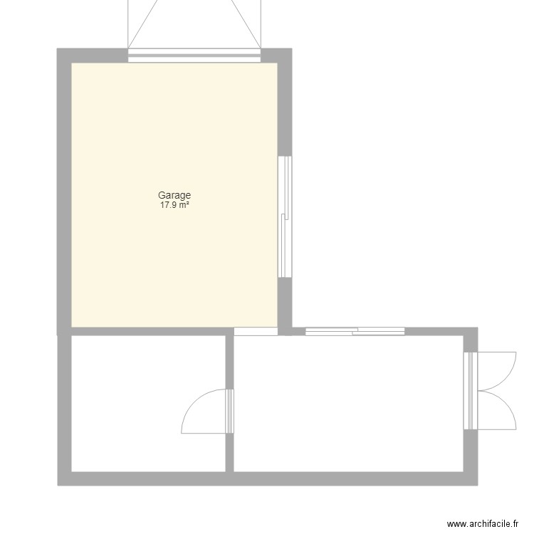 Garage Atelier. Plan de 0 pièce et 0 m2