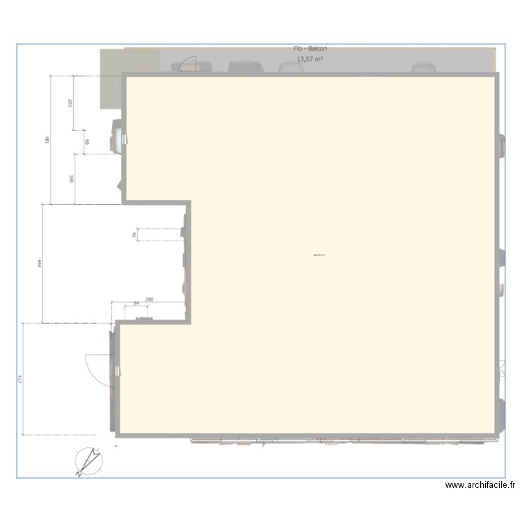 Maison. Plan de 0 pièce et 0 m2