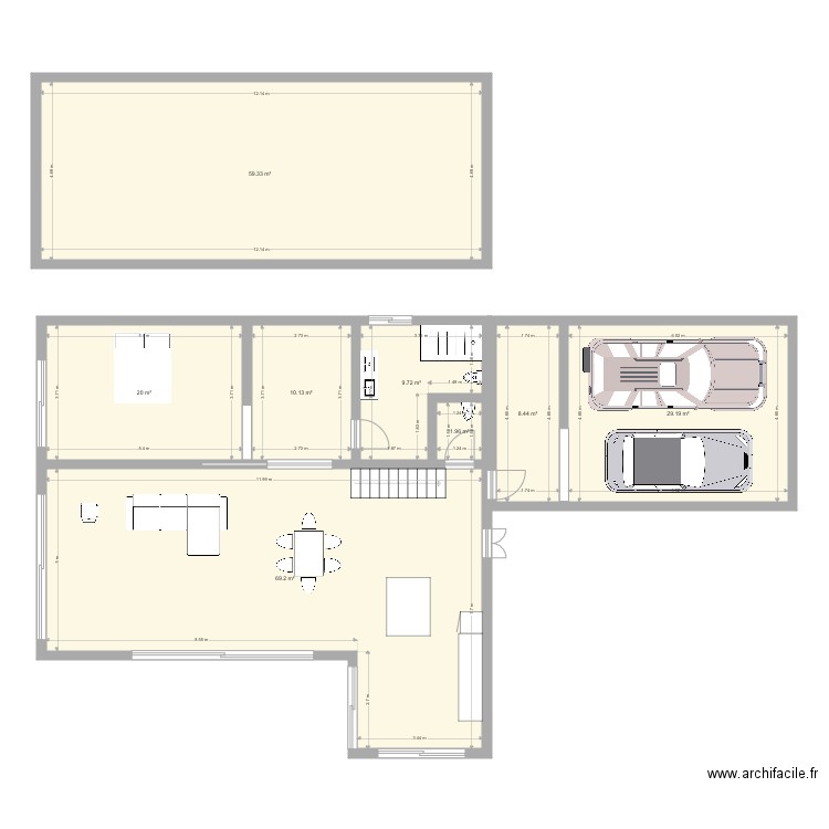 lise. Plan de 0 pièce et 0 m2