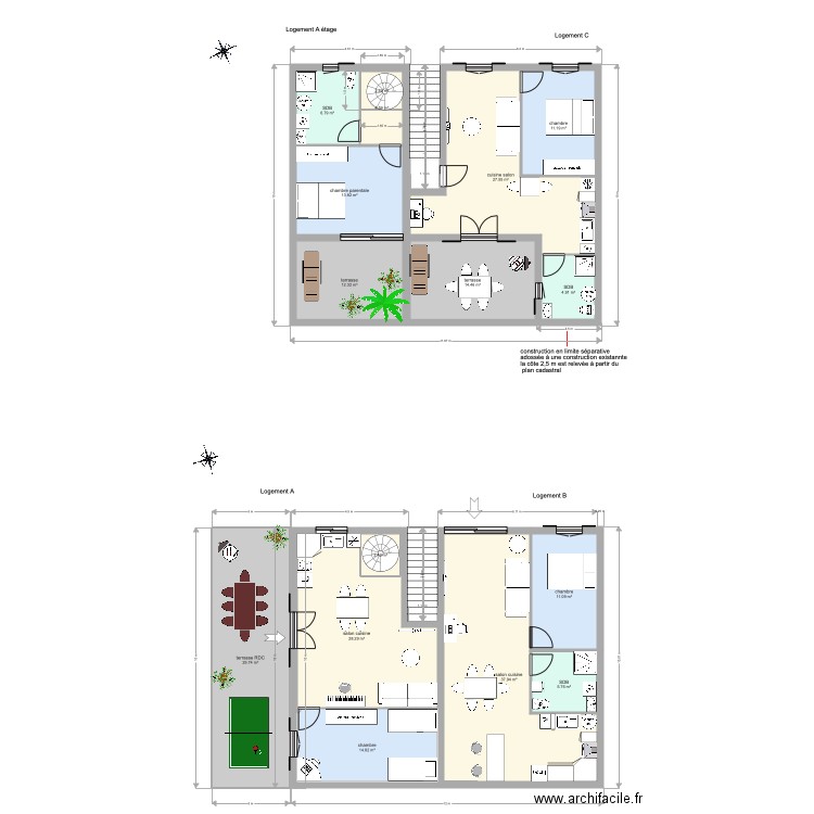 version 2. Plan de 0 pièce et 0 m2