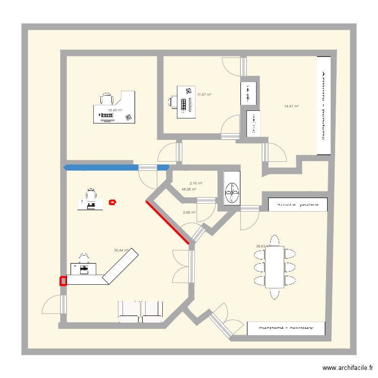 La Rochelle. Plan de 0 pièce et 0 m2