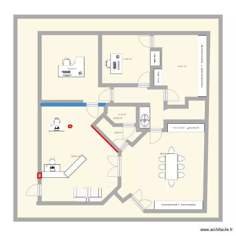 La Rochelle. Plan de 
