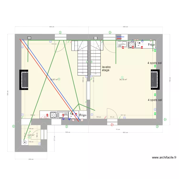 GRANGE 2022 rez de chausse VF. Plan de GRANGE 2022 rez de chausse VF. Plan de