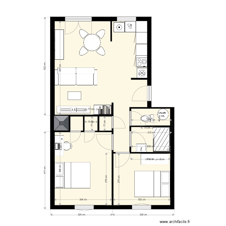 taffo 2 crochardiere v3. Plan de 0 pièce et 0 m2