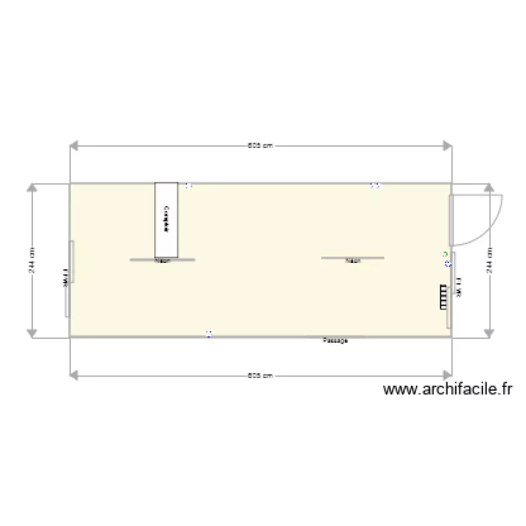 SDIS 83 PORQUEROLLE 2. Plan de 