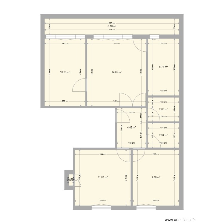 marseille 199 chartreux t4. Plan de 0 pièce et 0 m2