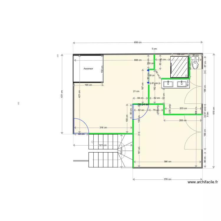 Planta1 modificada v1. Plan de 