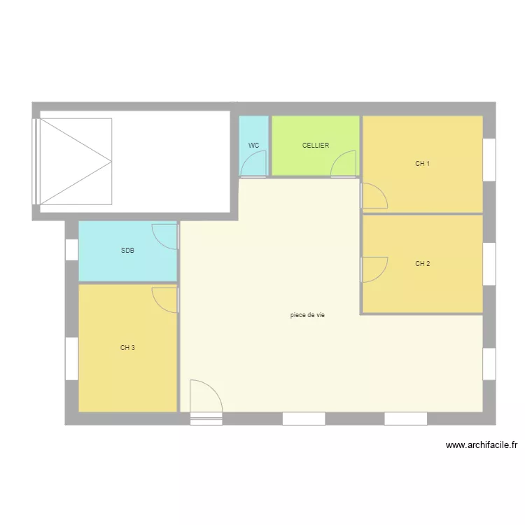 LORIE G 80 9ML DE LARGE V5. Plan de 