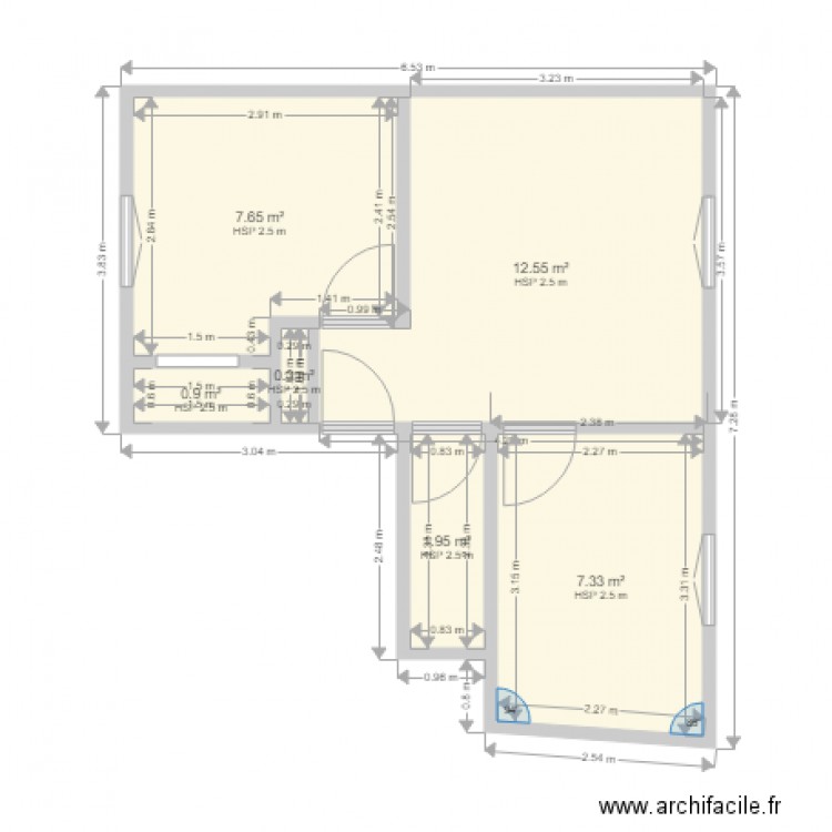 Corti. Plan de 0 pièce et 0 m2