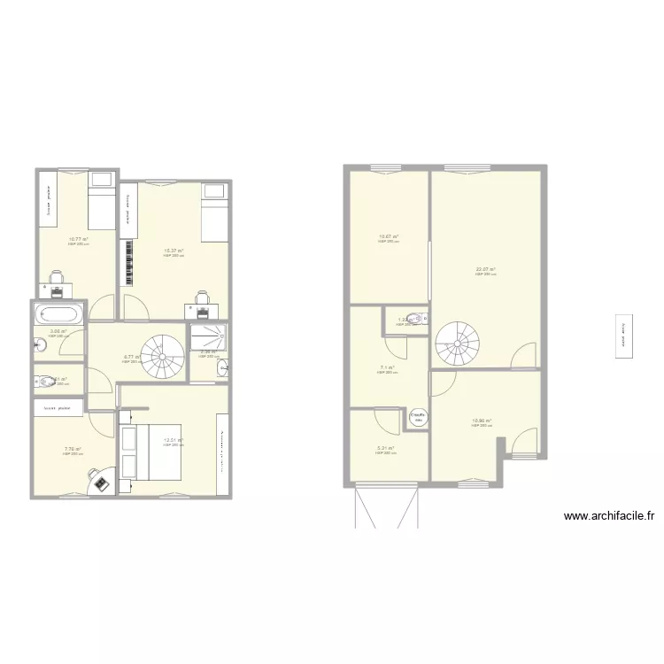 maison la madeleine. Plan de maison la madeleine. Plan de