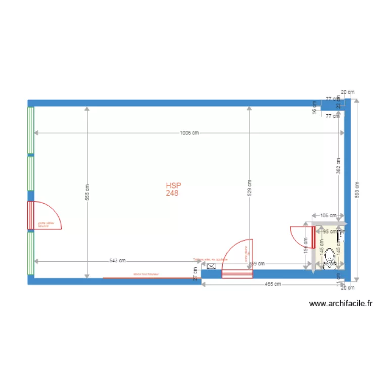 CELLULE 9 PLACE JEAN JAURES SIN LE NOBLES A. Plan de CELLULE 9 PLACE JEAN JAURES SIN LE NOBLES A. Plan de
