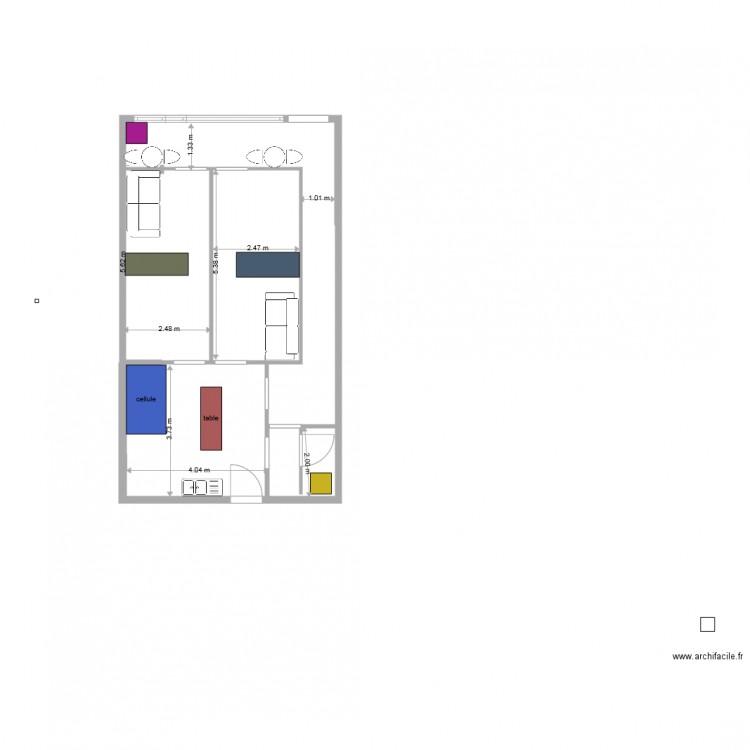 CHAMBRE FUNERAIRE 8. Plan de 0 pièce et 0 m2