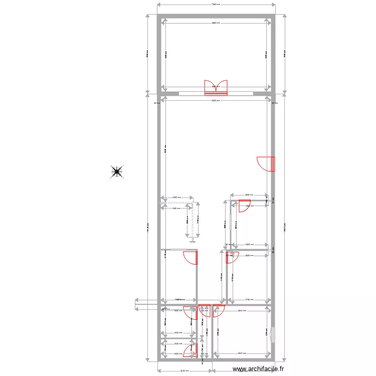 Cr&egrave;che Mauguio. Plan de 