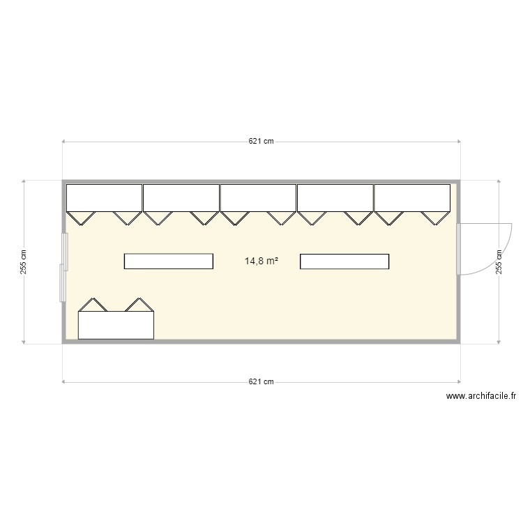 LOCAMUC VESTIAIRE. Plan de 0 pièce et 0 m2