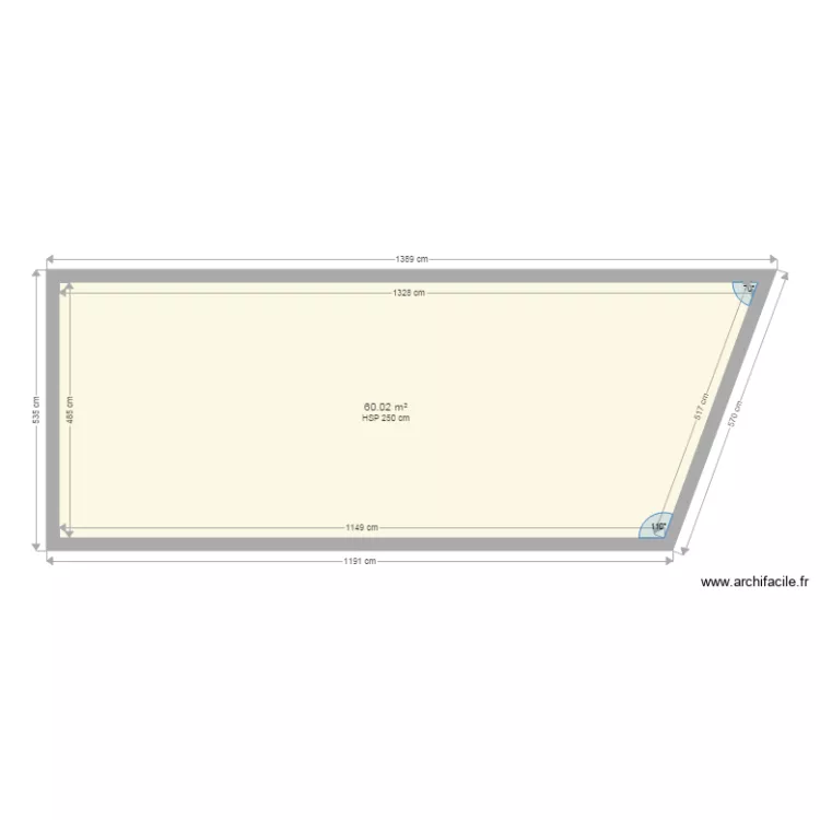 surface. Plan de 