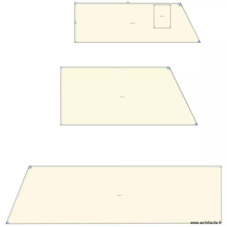 ROMAGNIEU  SURFACE. Plan de 