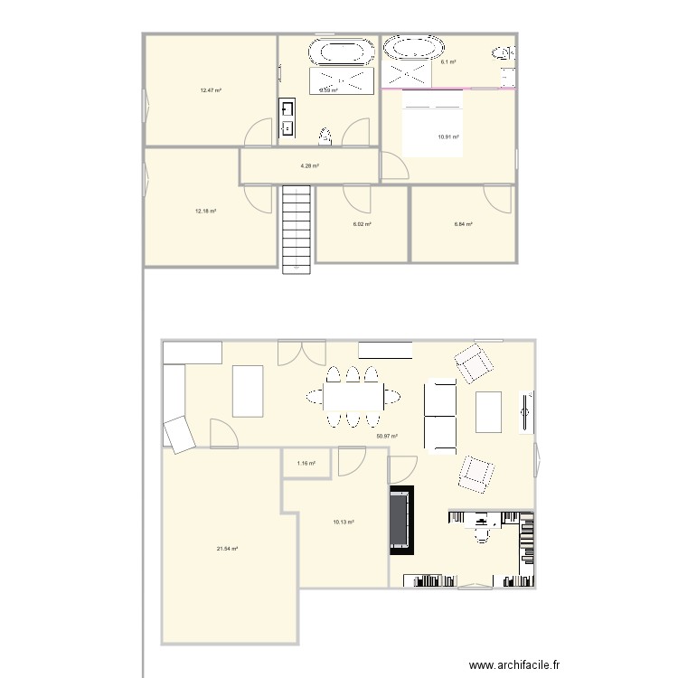 Maison Awans. Plan de 0 pièce et 0 m2