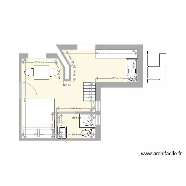 STUDIO PARROT 211. Plan de 
