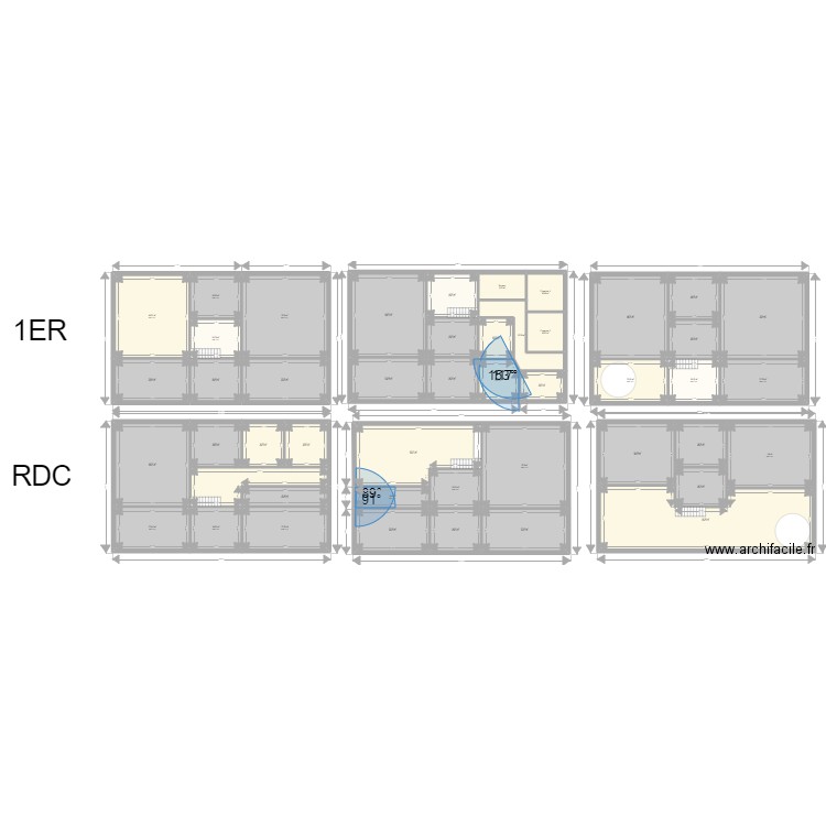 IMMEUBLE EXPOSE SUD. Plan de 0 pièce et 0 m2