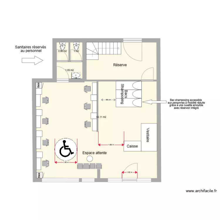Plan Accessibilit&eacute;. Plan de 