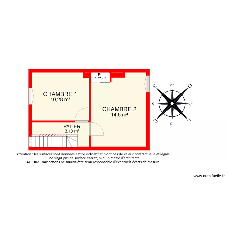 BI6501 ETAGE. Plan de 