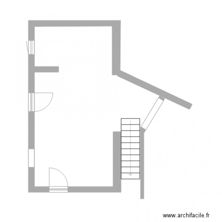 partie à ouvrir mag. Plan de 0 pièce et 0 m2