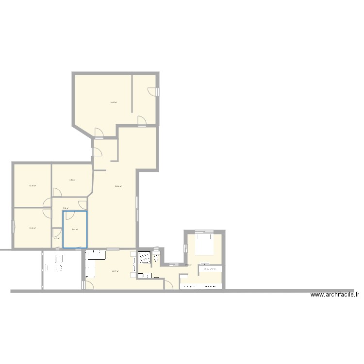 maison2. Plan de 0 pièce et 0 m2