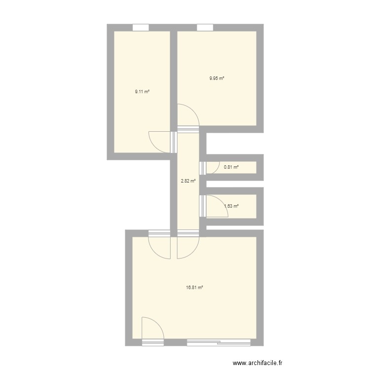 appartement 1er et 2 eme étage . Plan de 0 pièce et 0 m2