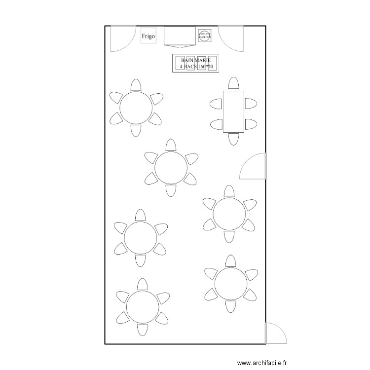 PLAN IMPLANTATION S A M ESAT MONTPELLIER. Plan de 0 pièce et 0 m2