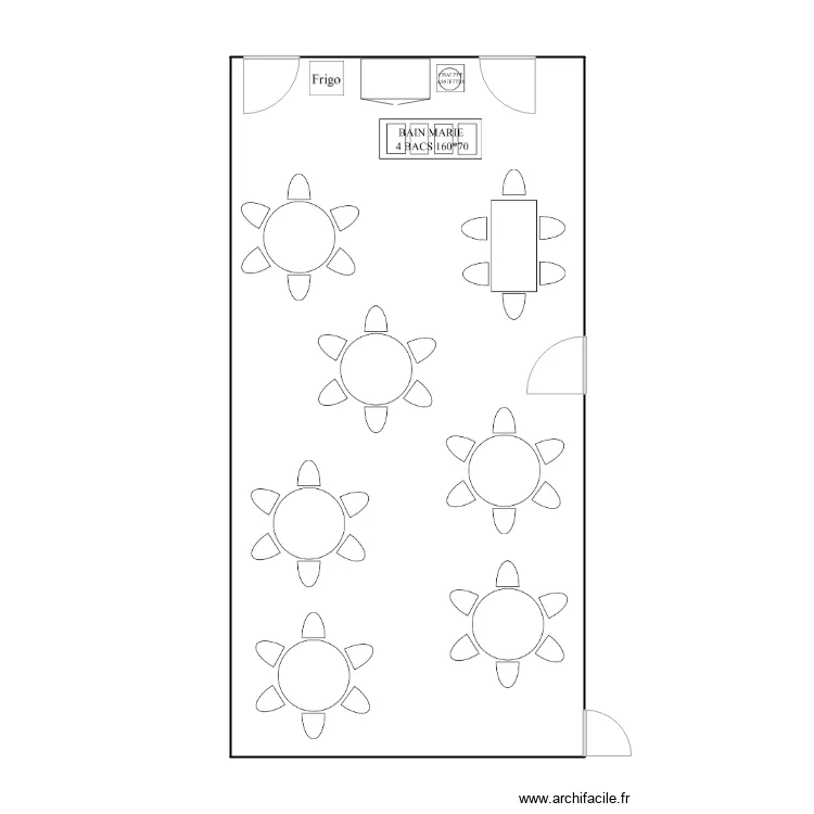 PLAN IMPLANTATION S A M ESAT MONTPELLIER. Plan de 