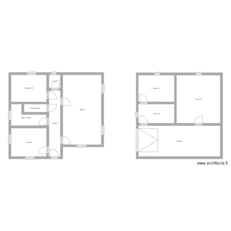 350601058. Plan de 11 pièces et 132 m2