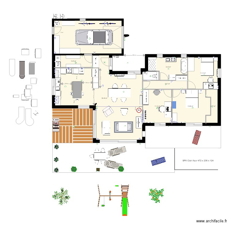 maison La ciotat 17bis  cuisine. Plan de 0 pièce et 0 m2