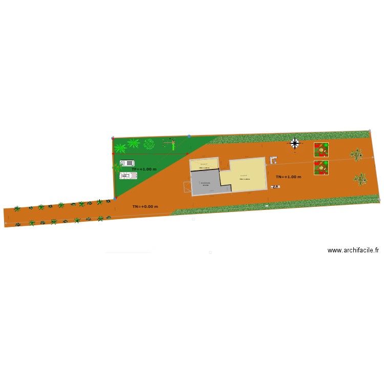 PLAN DE MASSE. Plan de 0 pièce et 0 m2