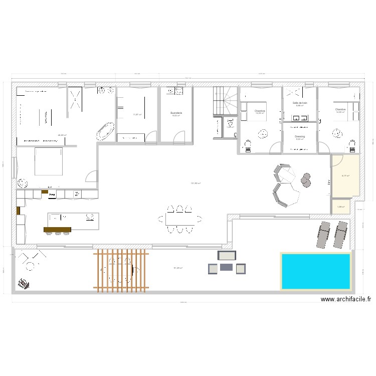 SOUS SOL. Plan de 0 pièce et 0 m2