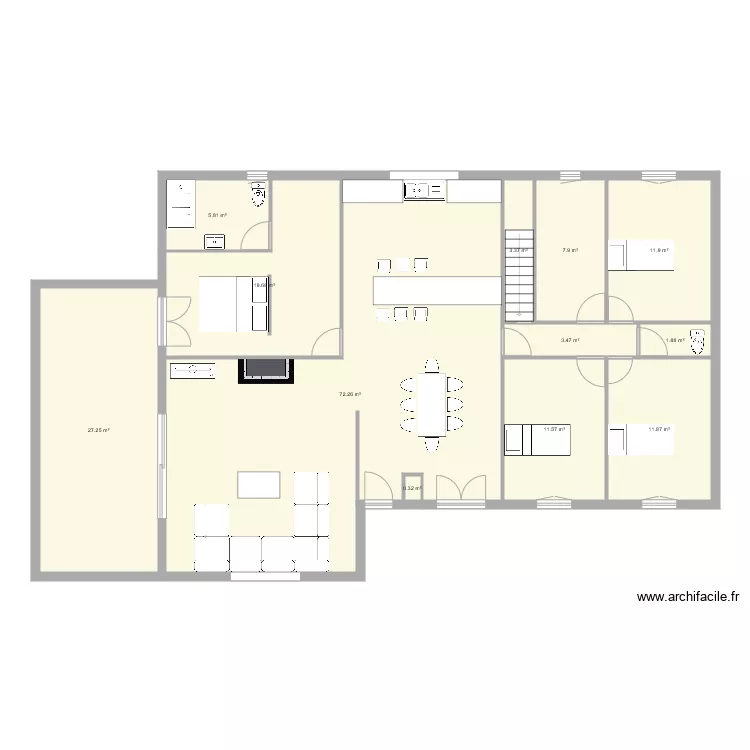 plan maison. Plan de plan maison. Plan de