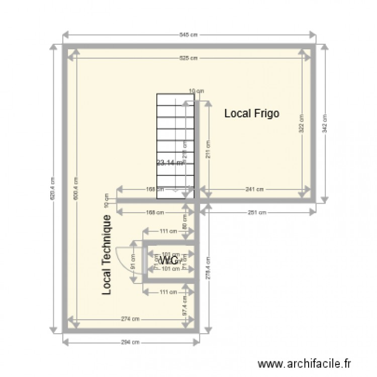 Sous sol. Plan de 0 pièce et 0 m2