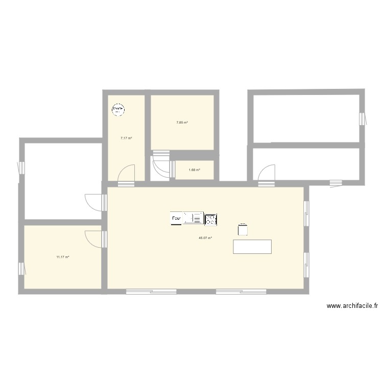 maison bois2. Plan de 0 pièce et 0 m2