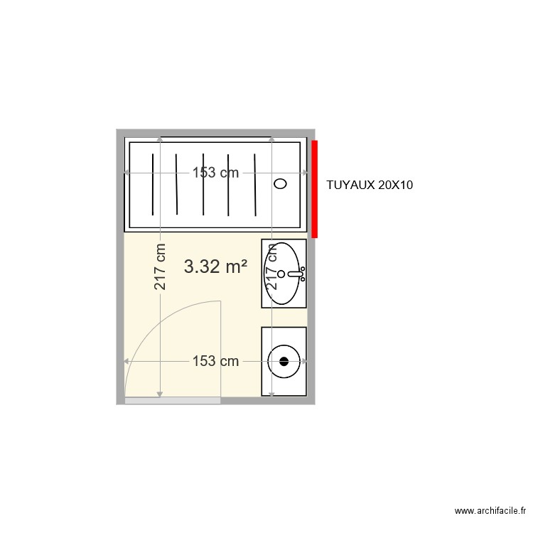 FACON MAURICE . Plan de 0 pièce et 0 m2