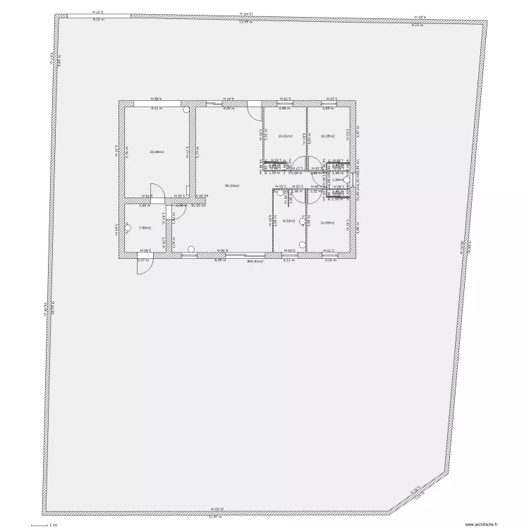 TERRAIN. Plan de 