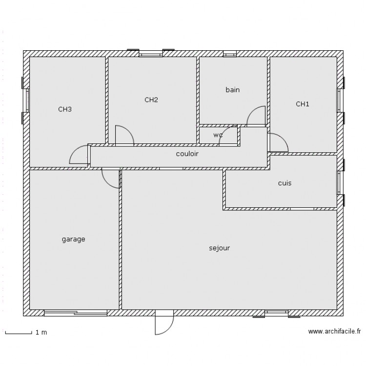 ruoms intérieur. Plan de 0 pièce et 0 m2