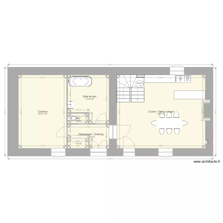 Vieux-Chatel_RdC. Plan de 