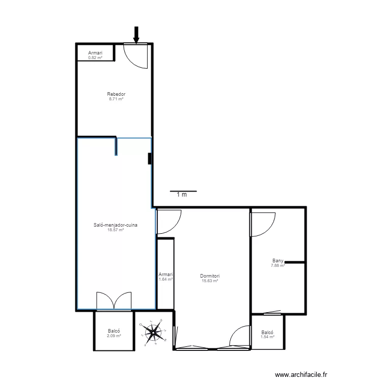 ED EL PEDRAL BLOC C AP 331 ENCAMP. Plan de 