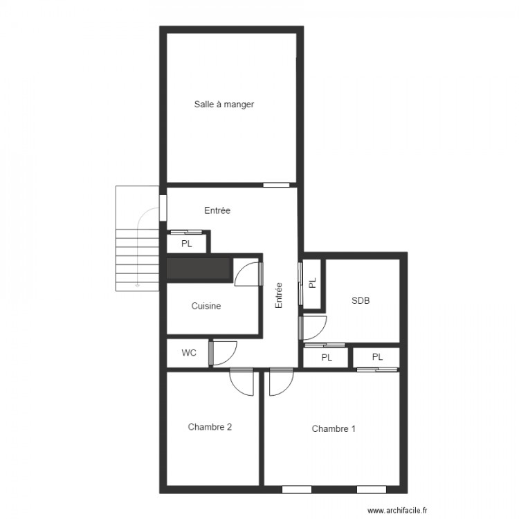 AUBE LOT 1. Plan de 0 pièce et 0 m2