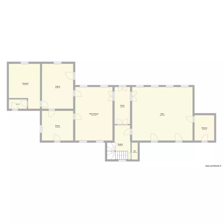 Cusset RDC. Plan de Cusset RDC. Plan de