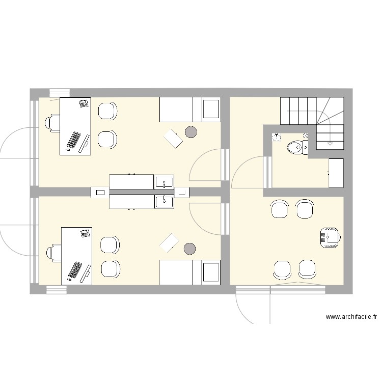 projet cabinet 2. Plan de 0 pièce et 0 m2