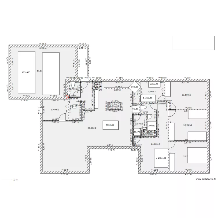 buki 3ch plain pied 2. Plan de buki 3ch plain pied 2. Plan de