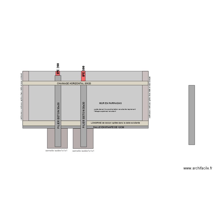 fouquet. Plan de 0 pièce et 0 m2