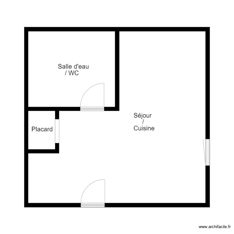 MESSE dupont des loges. Plan de 